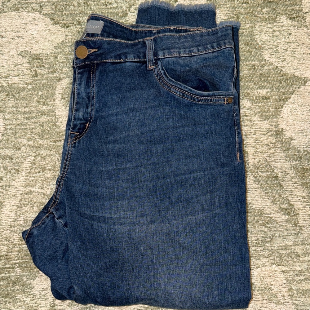 Wit & Wisdom Dark Indigo Skinny Jeans - 20w